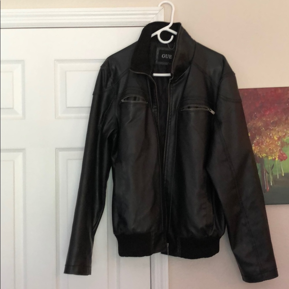 Guess faux leather jacket